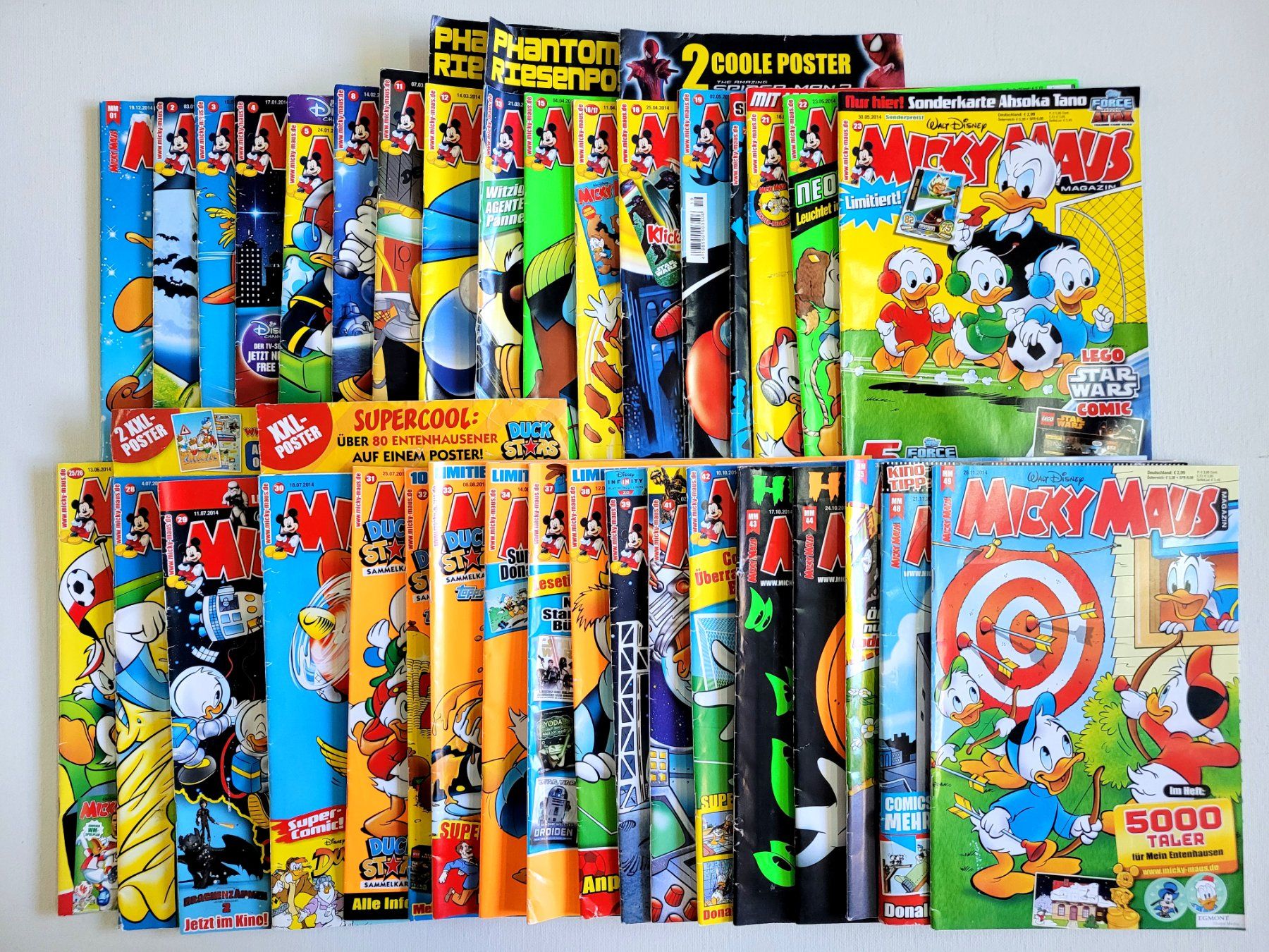 Comics: 36 Micky Maus von 2014 – Gebraucht aus Schöftland von huair