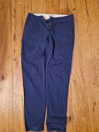 ESPRIT Damen Chino Hose Dunkelblau Gr. 32 Short