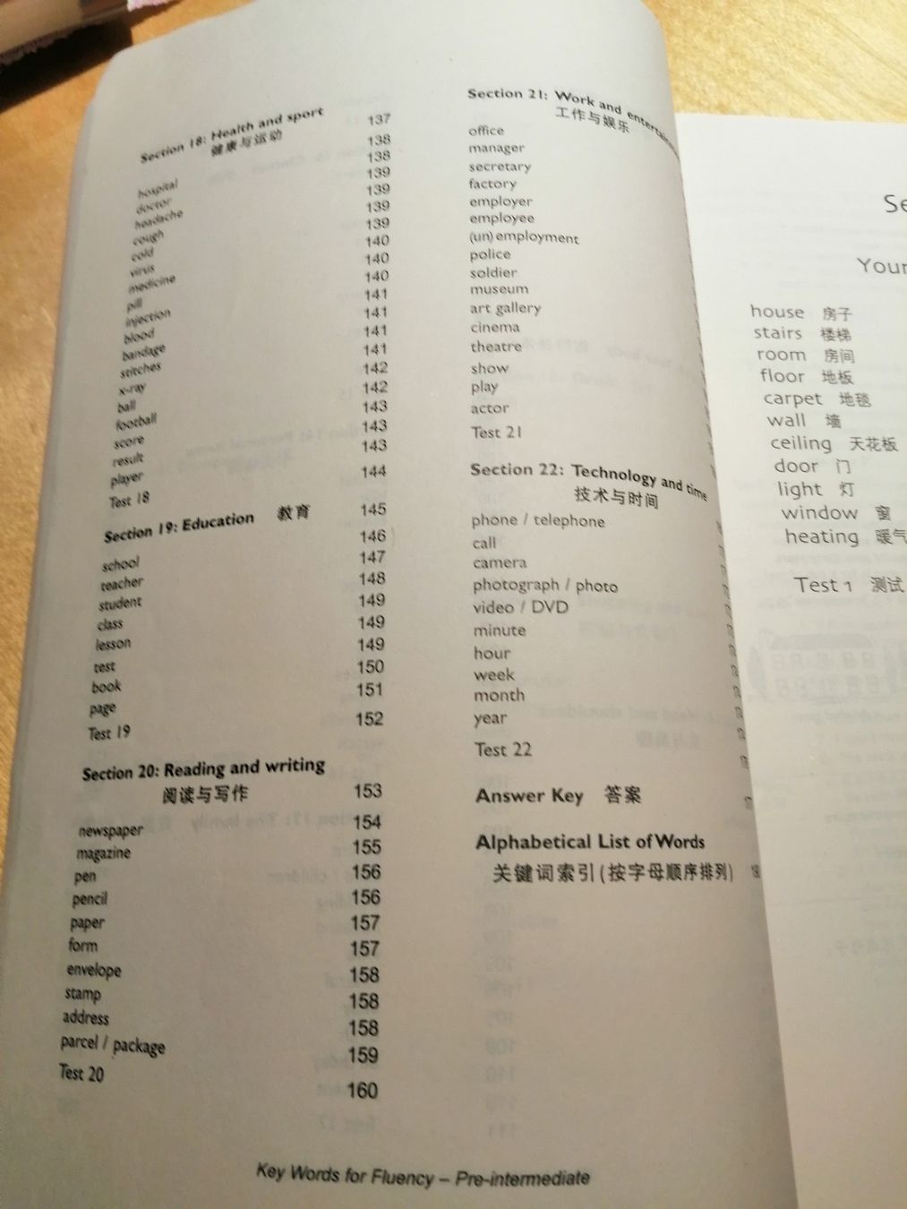 Libri: Chinesisch Vokabelbuch Key Words for Fluency – Usato da Honau venduto da holunder3 8