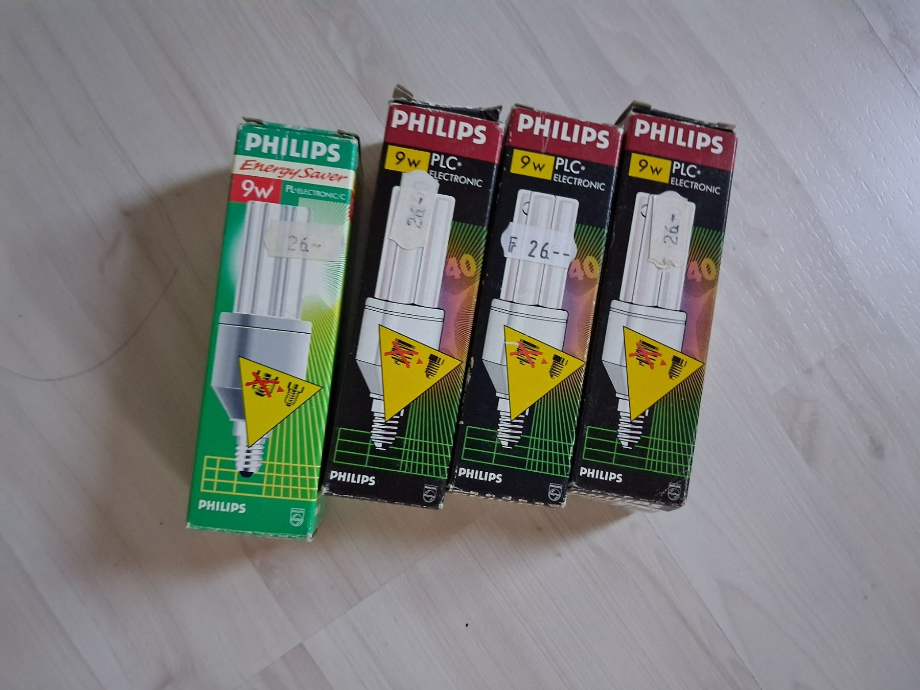 Philips Lampen: 4 X SPARLAMPE 9 WATT E 14 – Neu und originalverpackt aus langnau von Santos1411