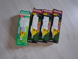 4 X SPARLAMPE 9 WATT E 14