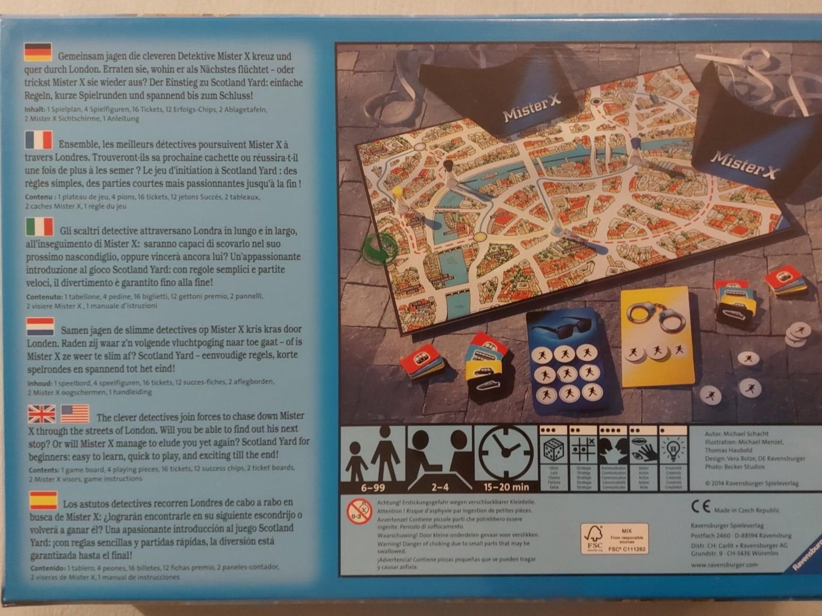 Ravensburger Giochi: Scotland Yard - Neu – Nuovo e nell'imballaggio originale da Buchs AG venduto da Sushikiller 1