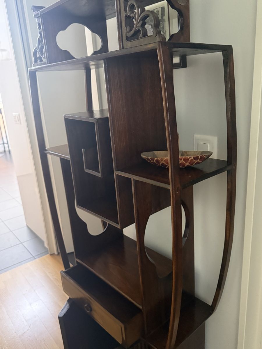 Scaffali: Authentic teak wood oriental display shelf  – Usato da Chêne-Bougeries venduto da nee_f2v7 5