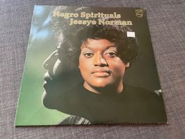 JESSYE NORMAN: NEGRO SPIRITUALS (LP) *FOLK/GOSPEL/CHRISTMAS*