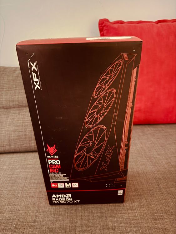 XFX Mercury AMD RX 9070 XT OC RGB (Neu (gemäss Beschreibung)) in ...