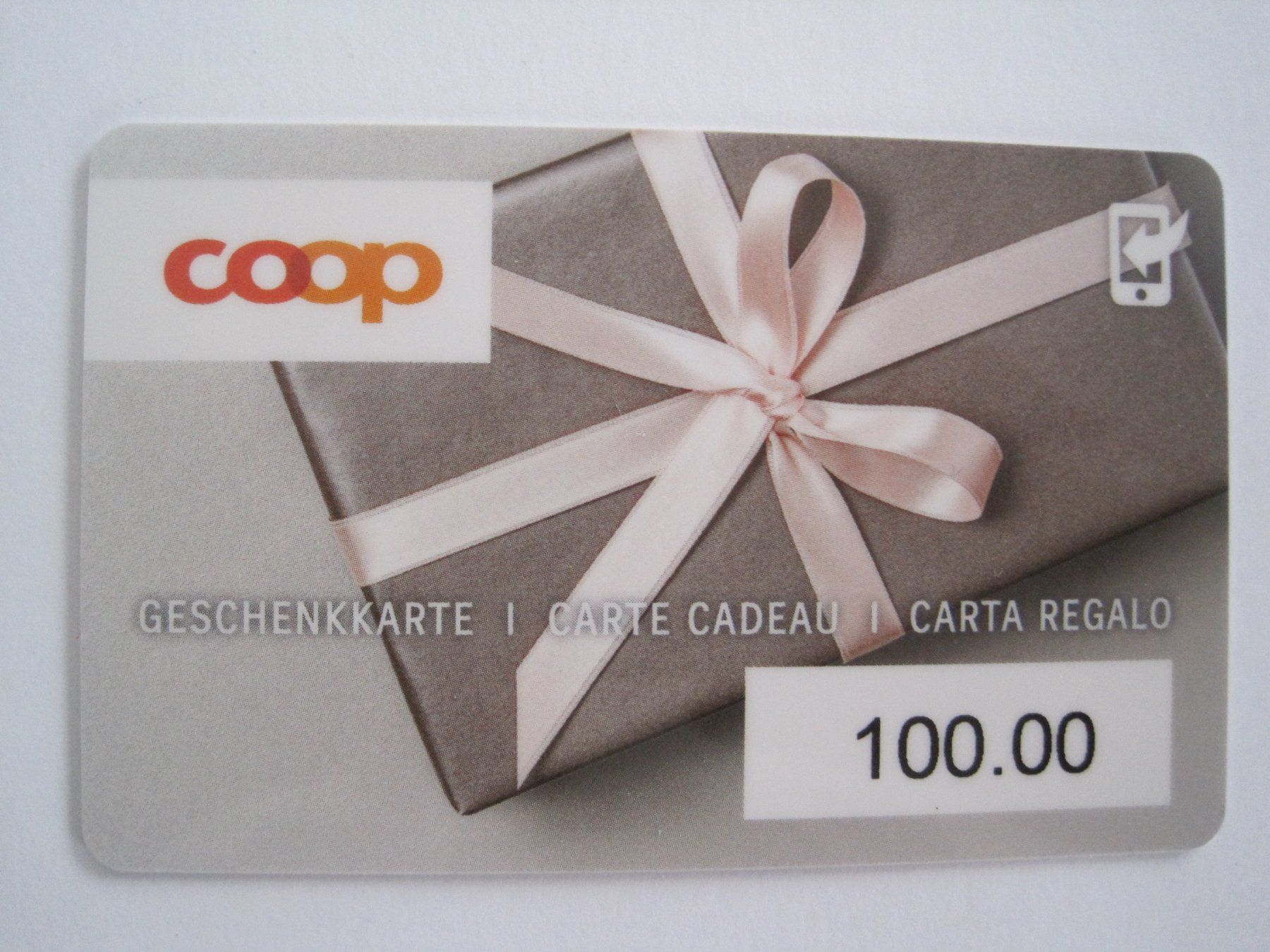 Cartoline: Leere  Geschenkkarte Coop – Usato da Schachen LU venduto da moepsli5