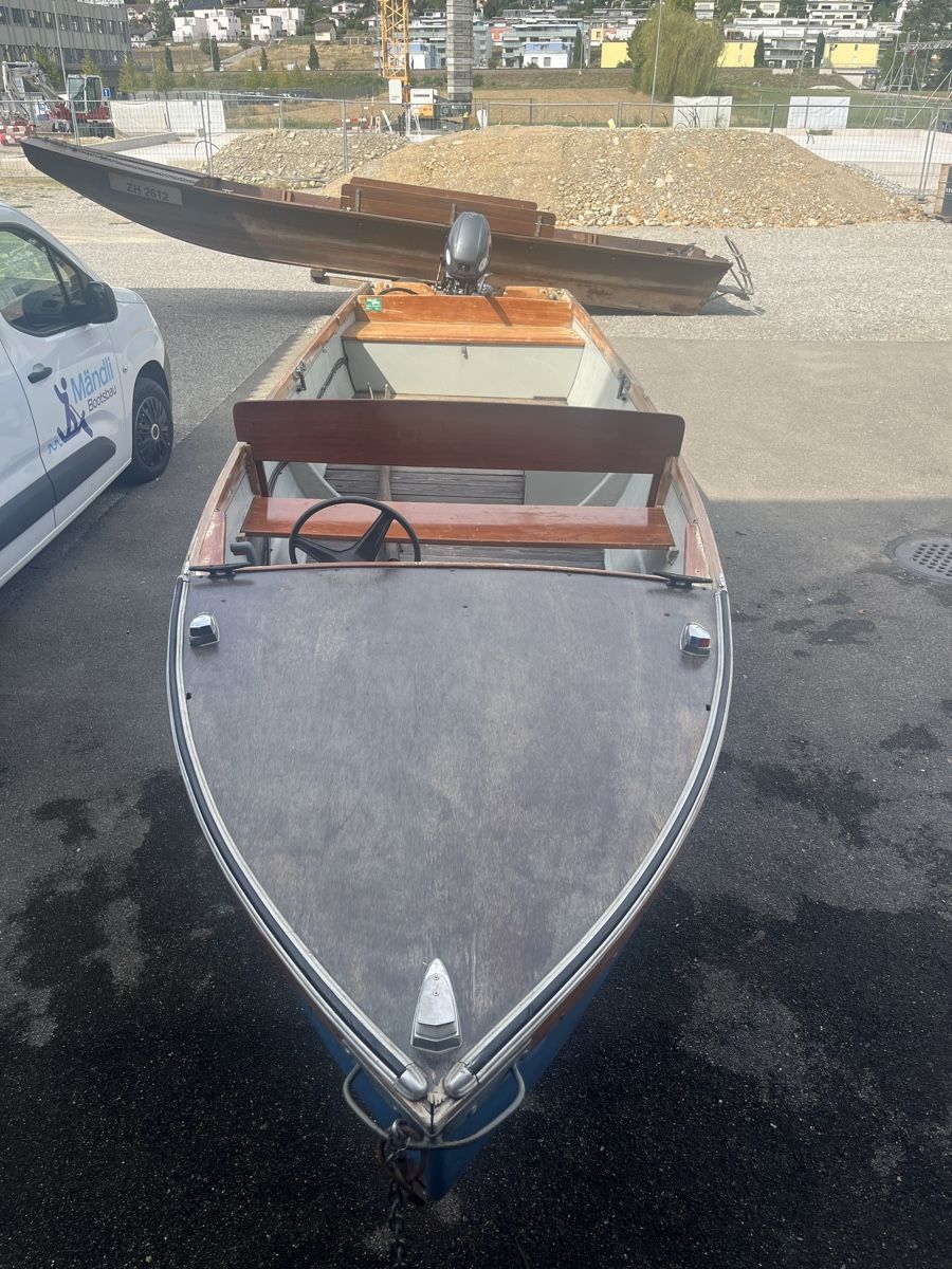 Mändli Boote: Mändli Fischerboot mit 6 Ps Aussenborder – Gebraucht aus Neuhausen von Buda8 6
