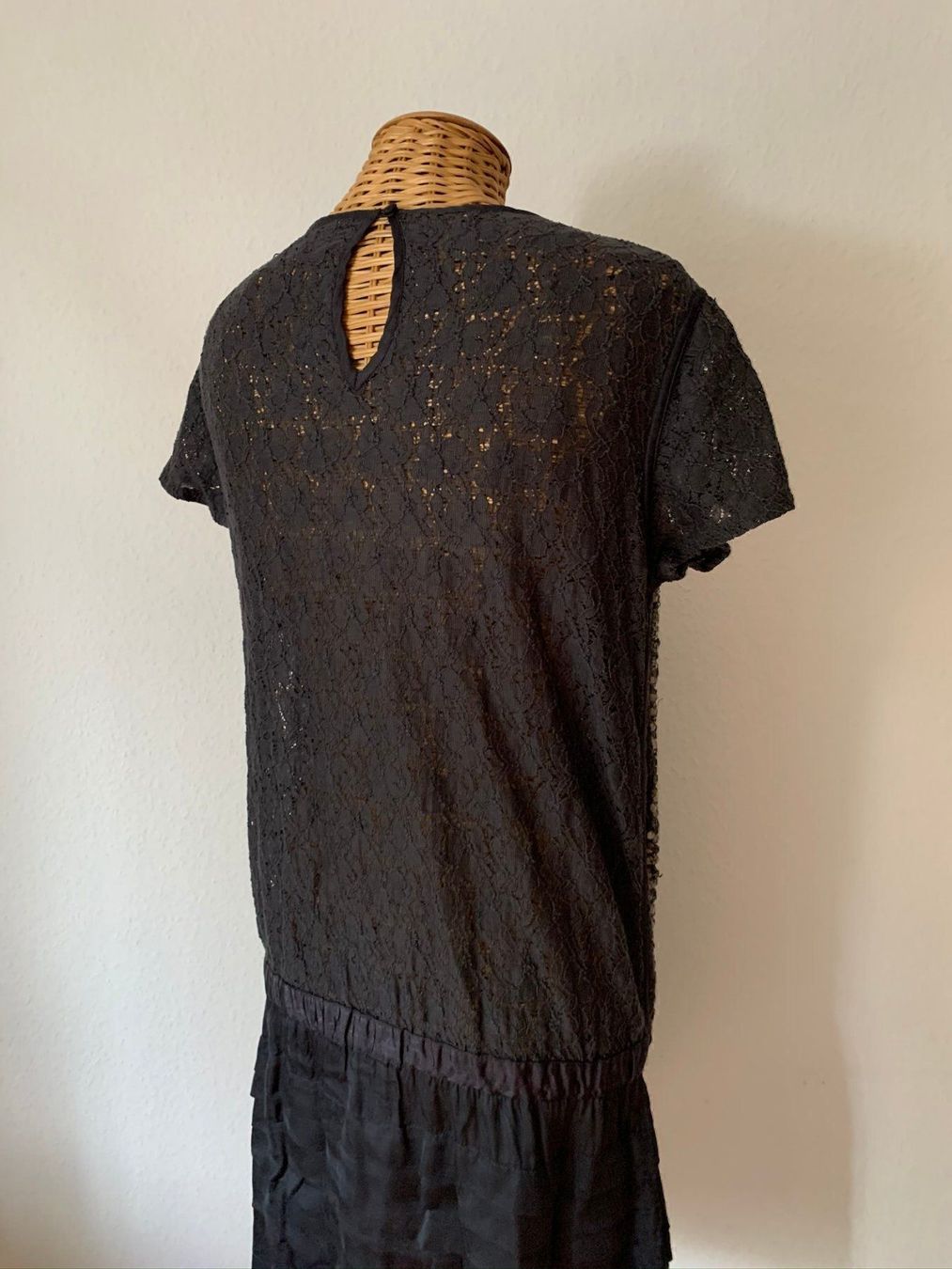Kleider: Spitzen Kleid dunkelgrau festlich - XS – Gebraucht aus Zürich von Diazaio 4