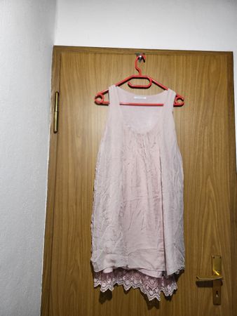 Top léger été en dentelle  / soie/ viscose Made in Italy T M