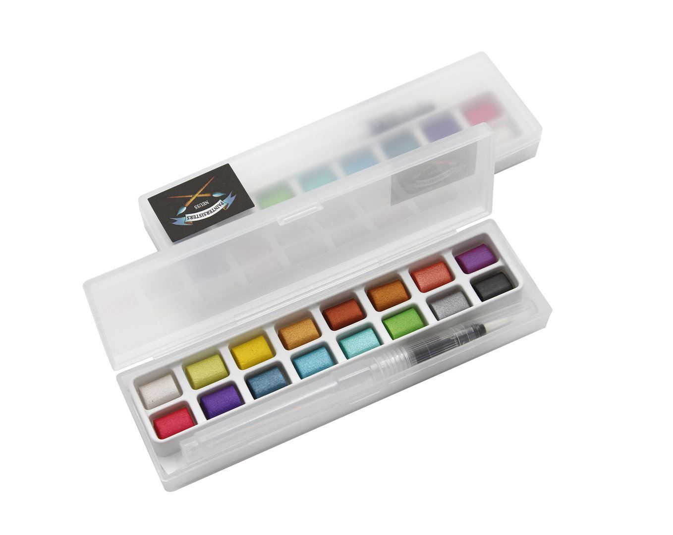 Colori: Aquarellkasten Metallic 16er – Nuovo e nell'imballaggio originale da Escholzmatt venduto da crazyteam 5