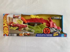 Hot Wheels City Drachen Transporter und Launcher