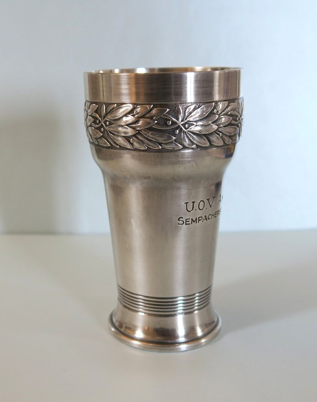 Altre raccolte & rarità: Becher Sempacherschiessen 1930, versilbert – Usato da Brittnau venduto da marlenestone 3