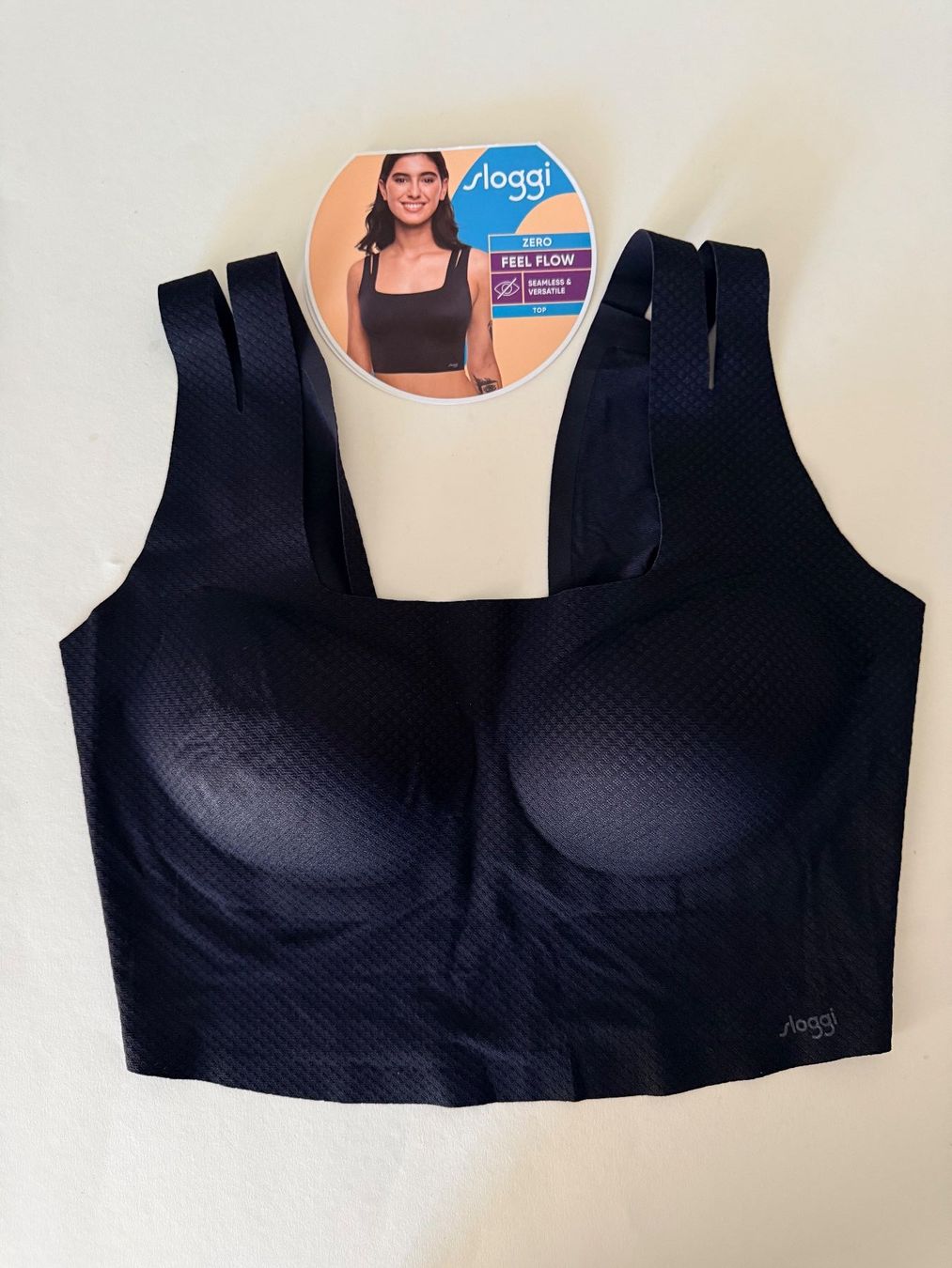 Sloggi Top: SLOGGI, Top ZERO Feel Flow, Grösse L, Farbe Schwarz – Nuovo e nell'imballaggio originale da Rudolfstetten venduto da gst_g7xl 1