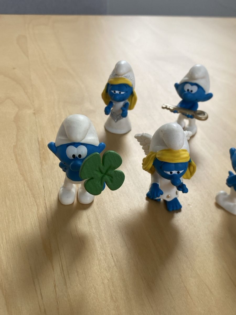 Schleich Statuette: Hochzeits Schlümpfe – Usato da Tuggen venduto da Haribo3000 1