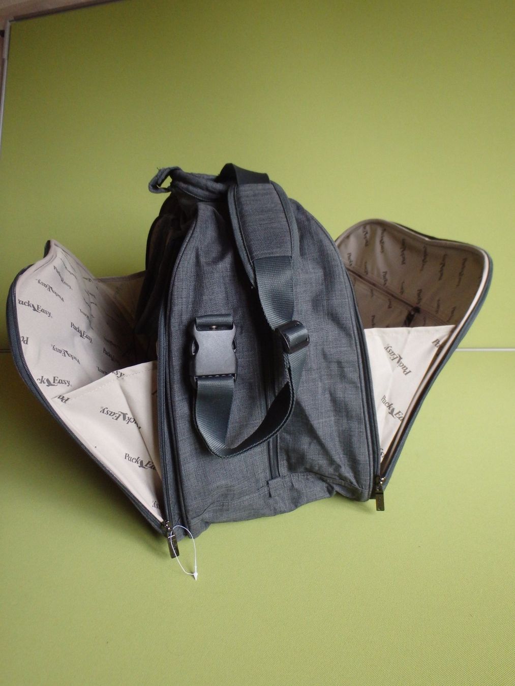 Borse: NEUE  grosse Reisetasche PACK EASY  grau mit 2 Seitenfächer – Nuovo e nell'imballaggio originale da Schöfflisdorf venduto da pullux 4
