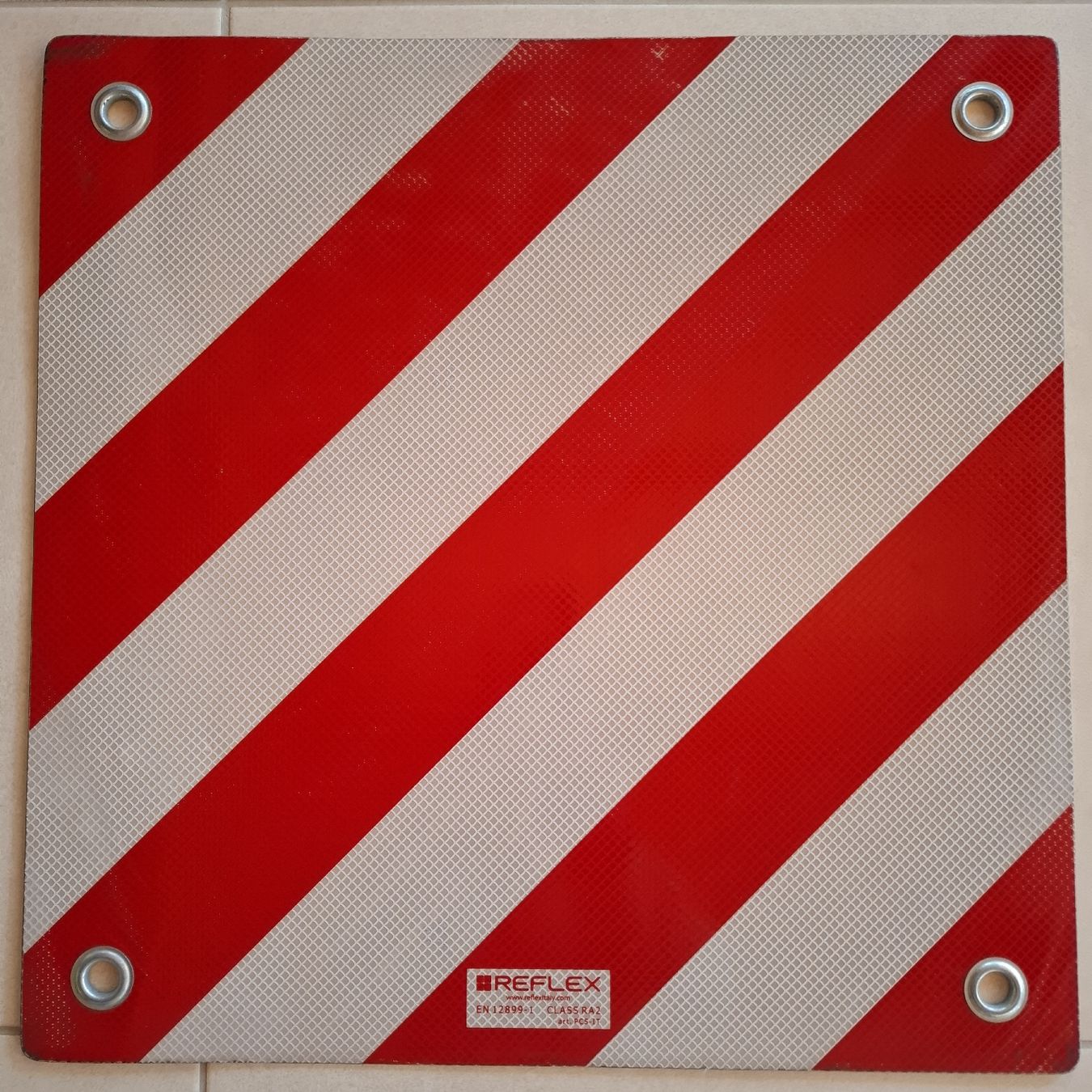 Insegne: Signal-Tafel Rot/Weiss, Reflex – Usato da Bettlach venduto da Song1