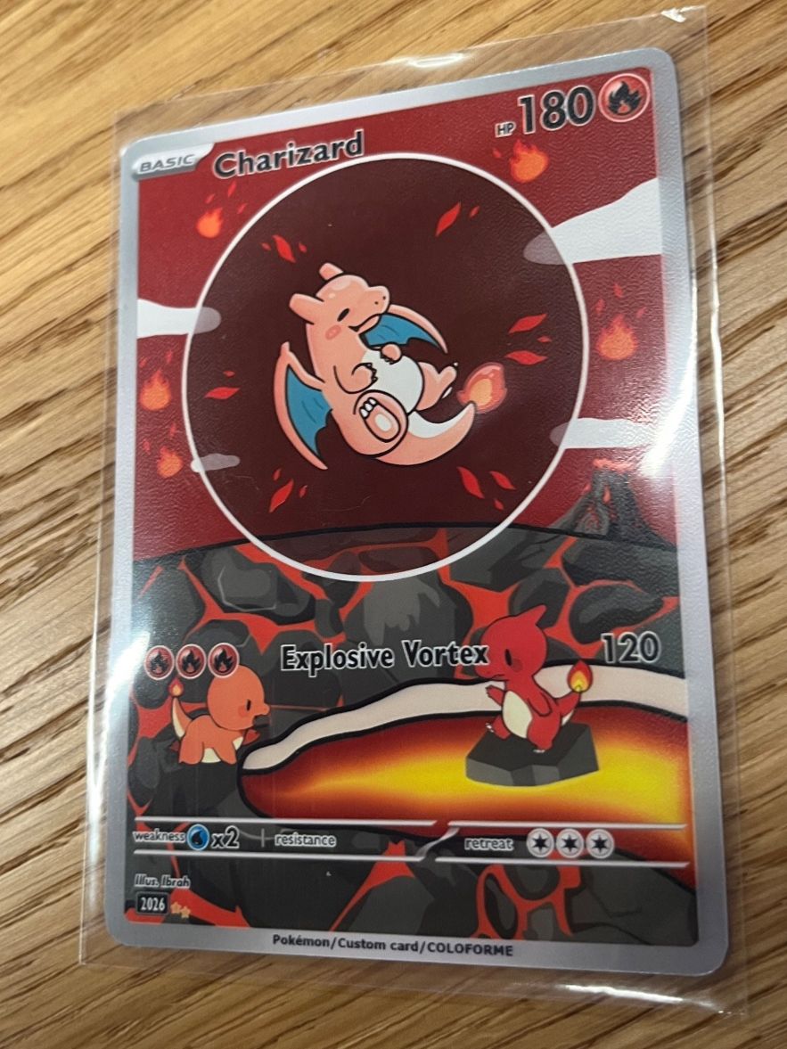 Pokémon Carte collezionabili: Bubble Dracaufeu (carte custom) – Nuovo (secondo la descrizione) da St. Niklaus VS venduto da tru_vj5x