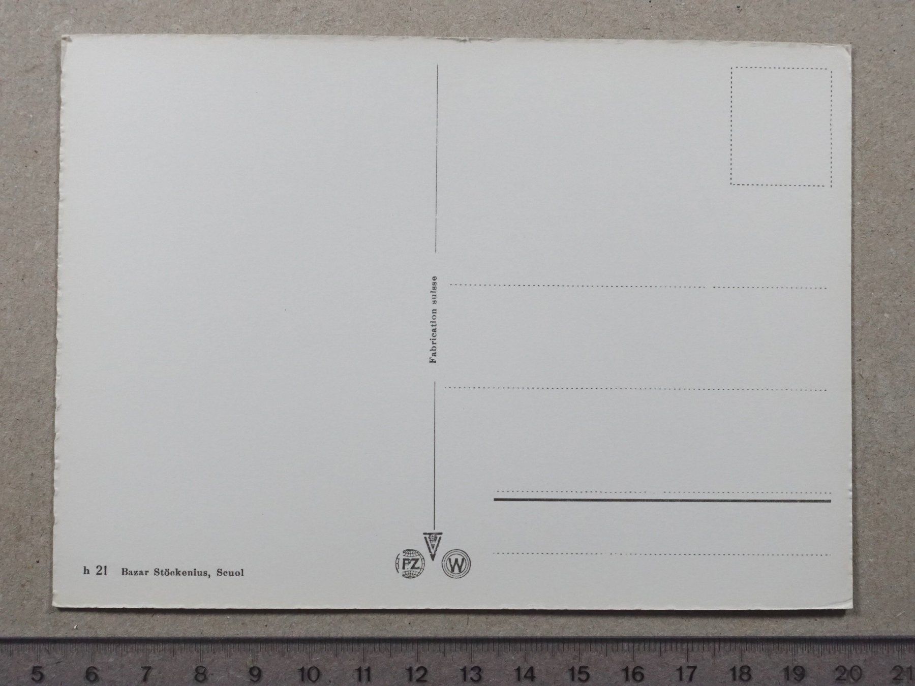 Cartoline postali: Scuol, Schuls, Kirche, Brücke – Usato da Lenzburg venduto da fh1 1