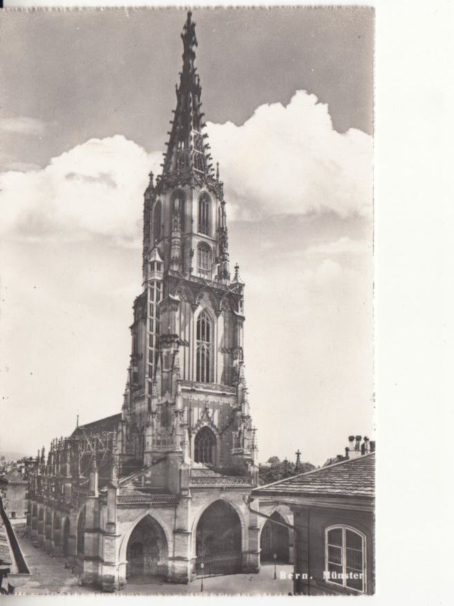 Cartoline postali: Bern Münster 1958 – Usato da Bürglen TG venduto da StampGraf