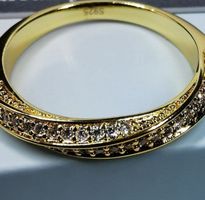 Bague argent avec diamants de moissanite certifiés GRA