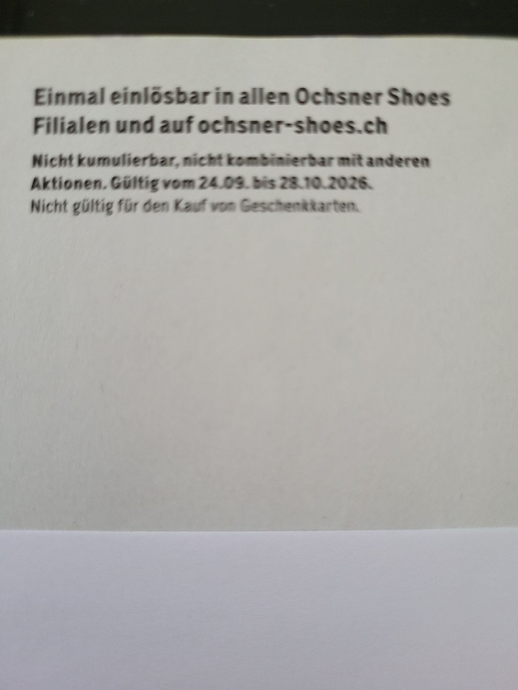 Ochsner Shoes Gutscheine: 20% Ochsner Shoes – Neu (gemäss Beschreibung) aus Therwil von Hexe13 1
