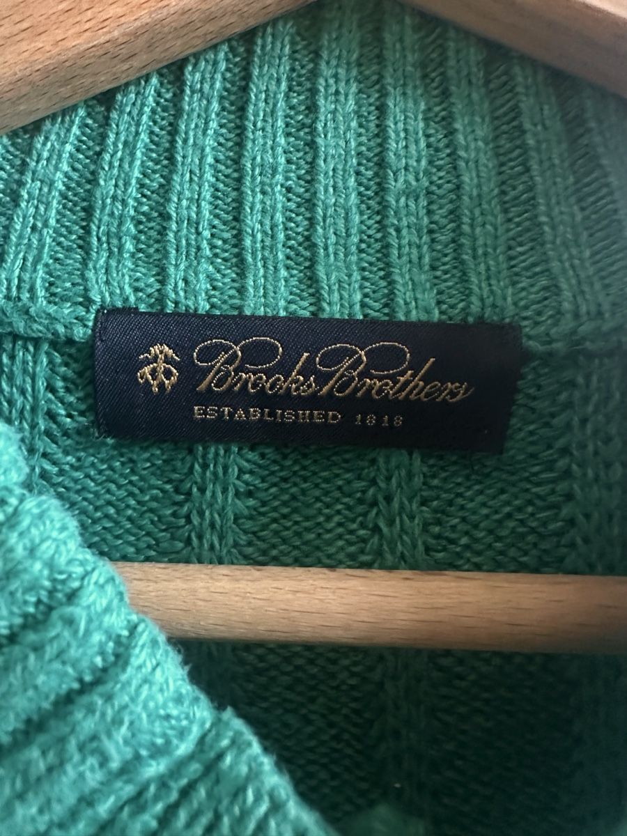 Brooks Maglioni & Felpe: Brooks Brothers Green Button Pullover – Nuovo (secondo la descrizione) da Blonay venduto da sae_6sgw 3
