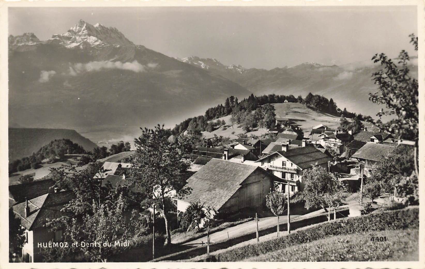 Ansichtskarten: Huémoz – Gebraucht aus Biasca von Blenio71
