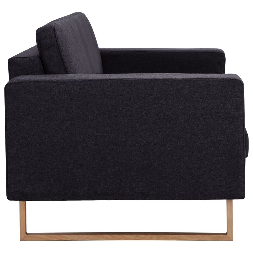 Sofas: 3-Sitzer-Sofa Stoff Schwarz – Neu und originalverpackt aus Zug von Cheap-Shop 1