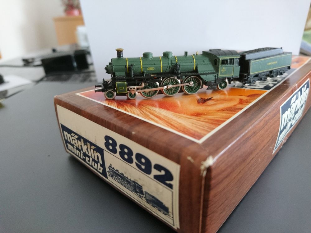 M Rklin Spur Z Dampflok Mit Tender Br S Kaufen Auf Ricardo