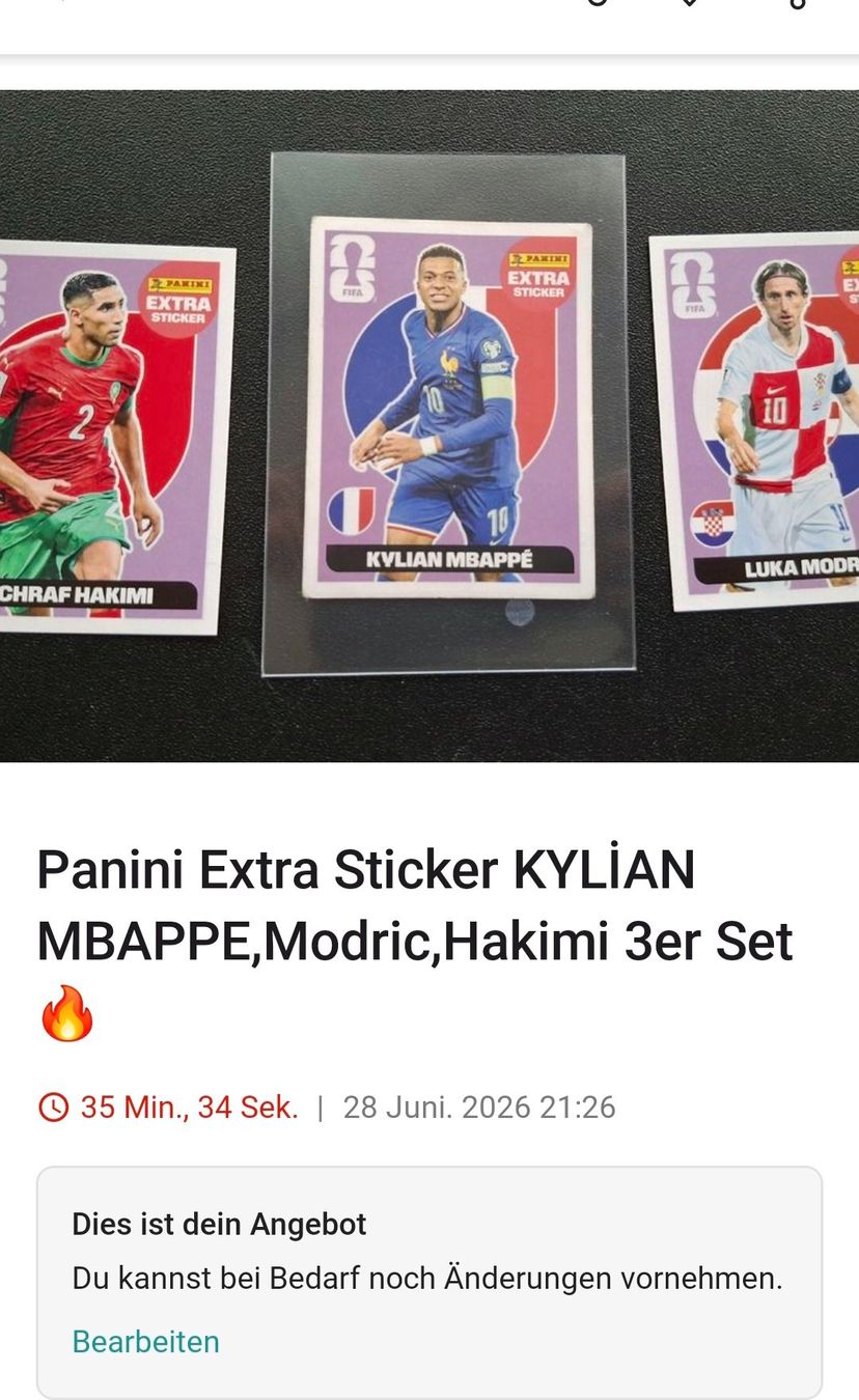 Panini Cartes à collectionner: EXTRA SET – Neuf avec emballage d'origine à Schliern b. Köniz par ahmetugurtokalii 1