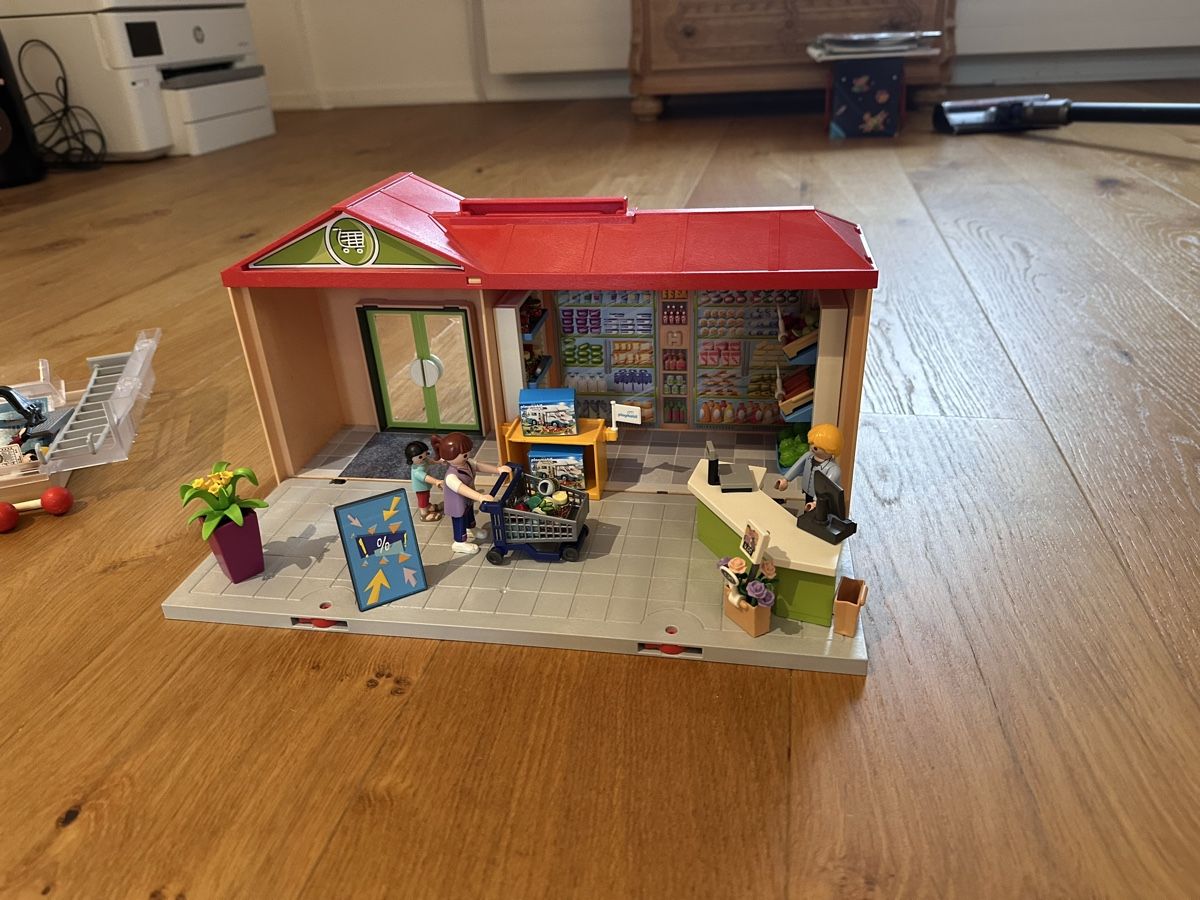 Playmobil Giocattoli: Playmobil Supermarkt – Usato da Berikon venduto da Holzweinkisten 6