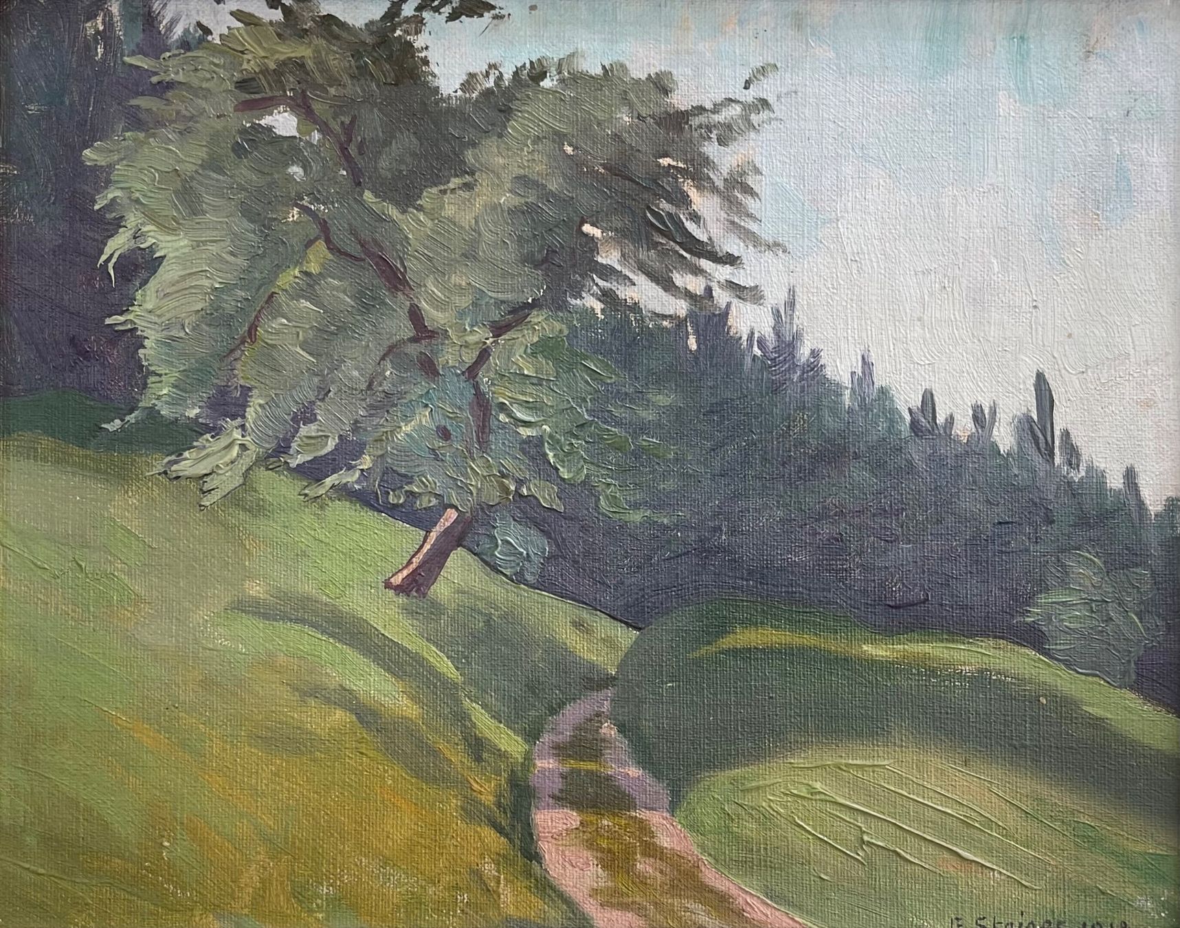 Dipinti: Steiger Emil (1878-1963) – Usato da Grosshöchstetten venduto da Perle1951 1