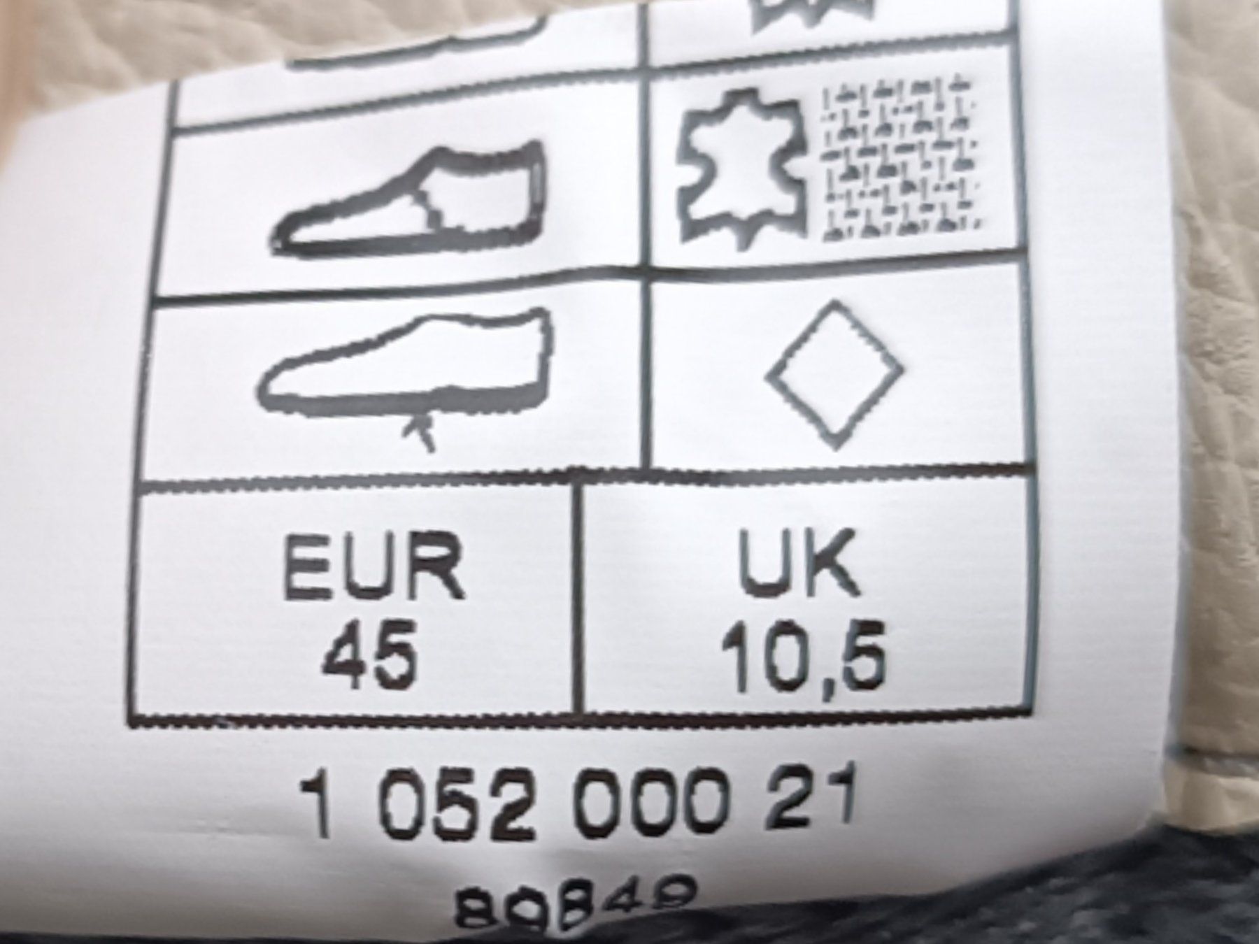 46 Nord Chaussures hommes: 46 NORD Brauner Laufschuh Gr. 45 – Neuf (Voir description) à Suhr par Restwert_Suhr 7