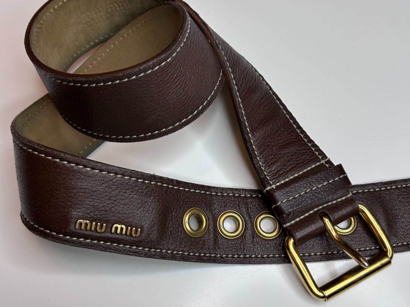 Miu Miu Ceintures: Miu Miu Gurt – D'occasion à St. Gallen par look-twice