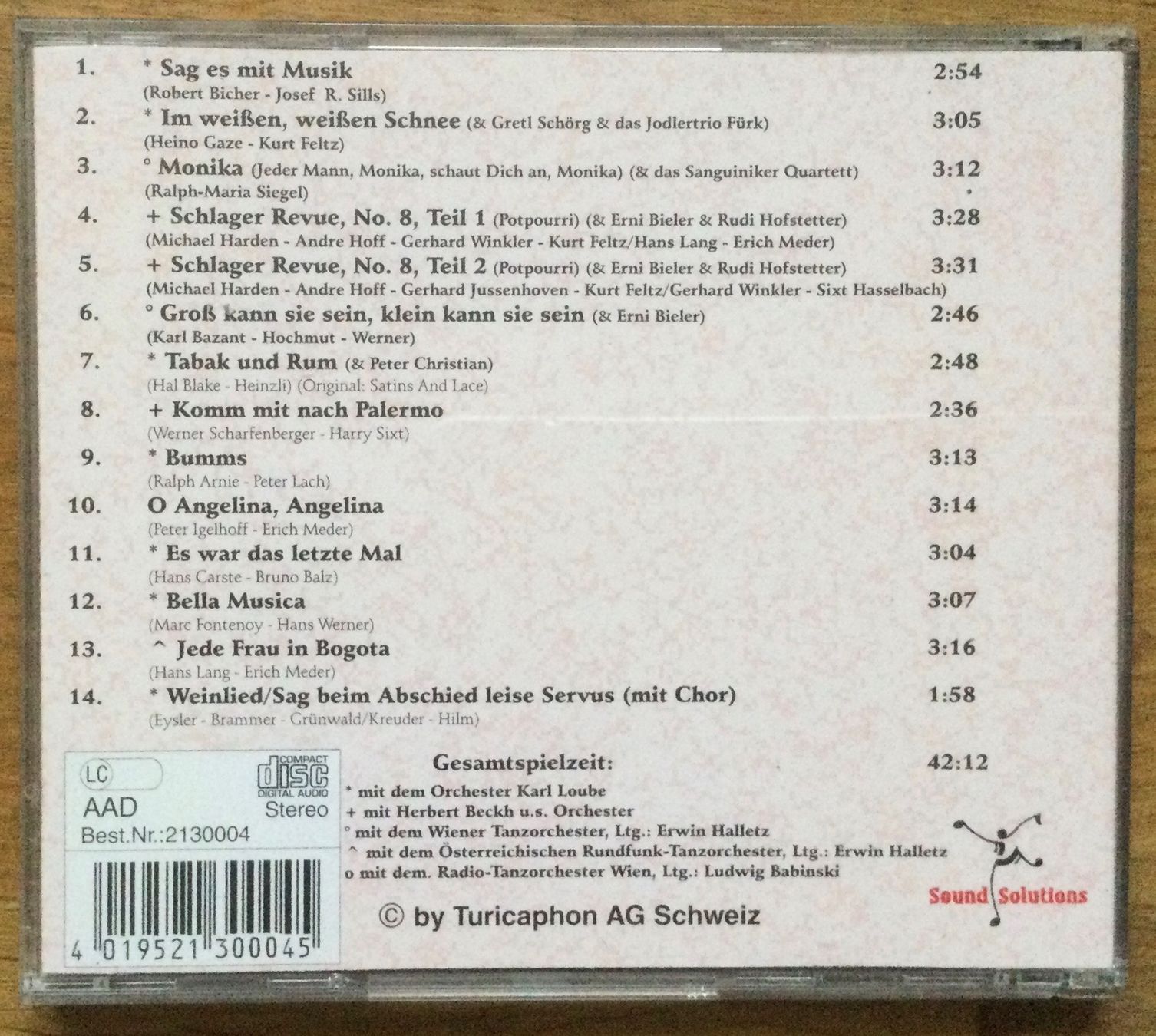 CD: CD Peter Alexander: Sag es mit Musik – Usato da Oftringen venduto da Waltereg 1