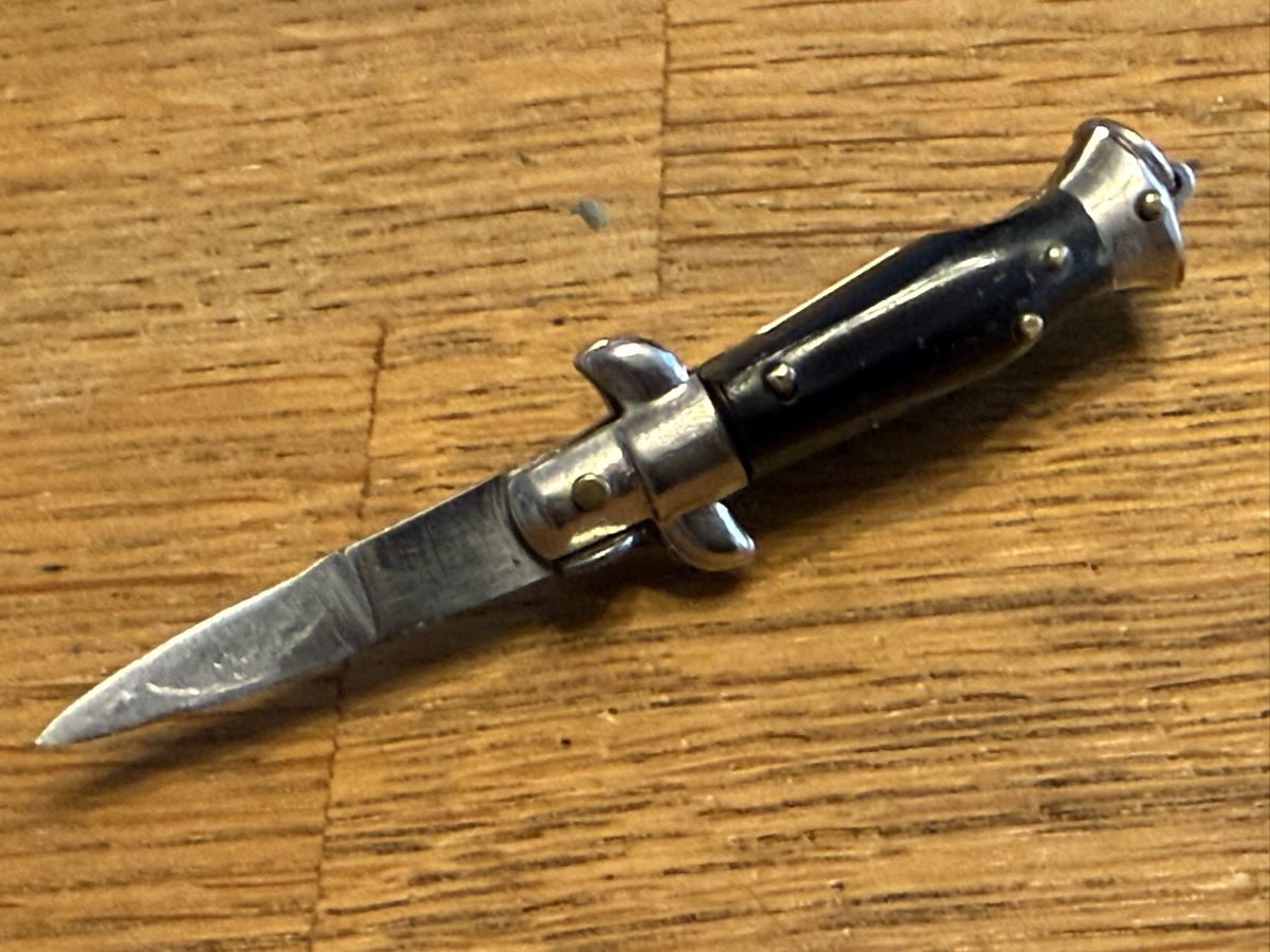 Taschenmesser: Taschenmesser Automatik LEGALES Sackmesser – Gebraucht aus Goldach von Donpancho 4