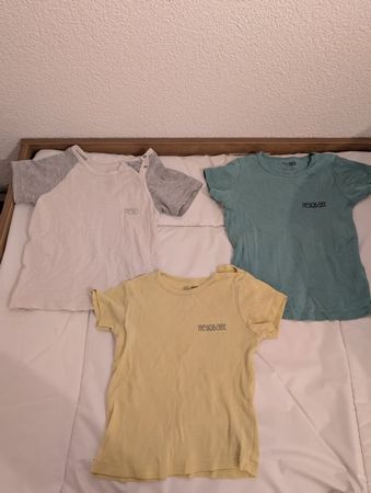 3 T-Shirts Hello Baby, Grösse 93/98, Top Zustand!