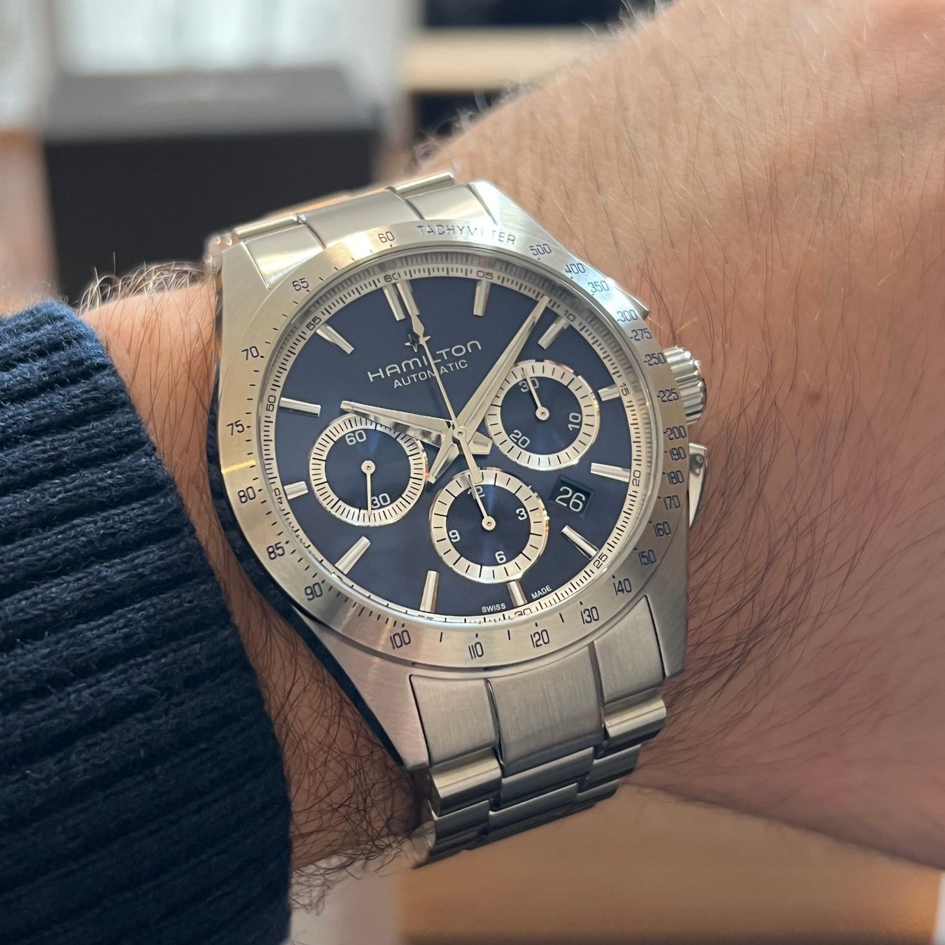 Hamilton Orologi: Hamilton Performer Auto Chrono Full Set H36616640 – Usato da Carouge GE venduto da Watchaser 3