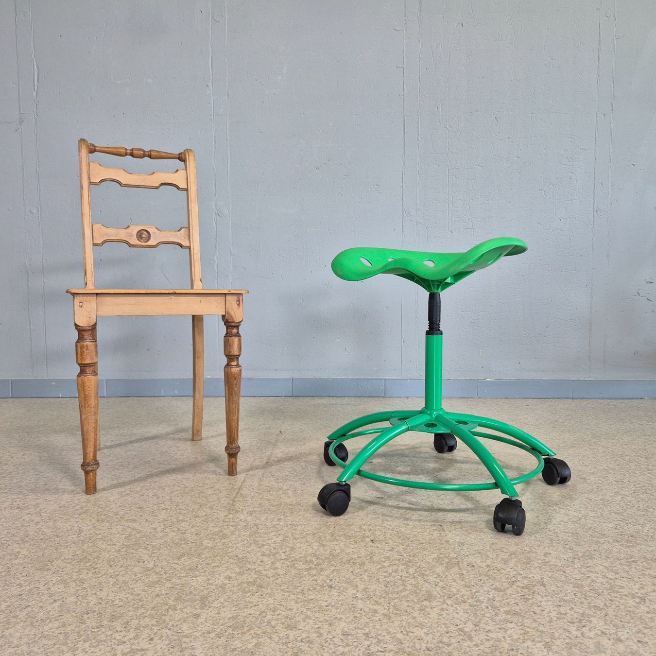 Ikea Sgabelli: Ikea Traktor Stool Bürostuhl Arbeitshocker Hocker Rollhocker – Usato da Nottwil venduto da Wondewa-Shop 2