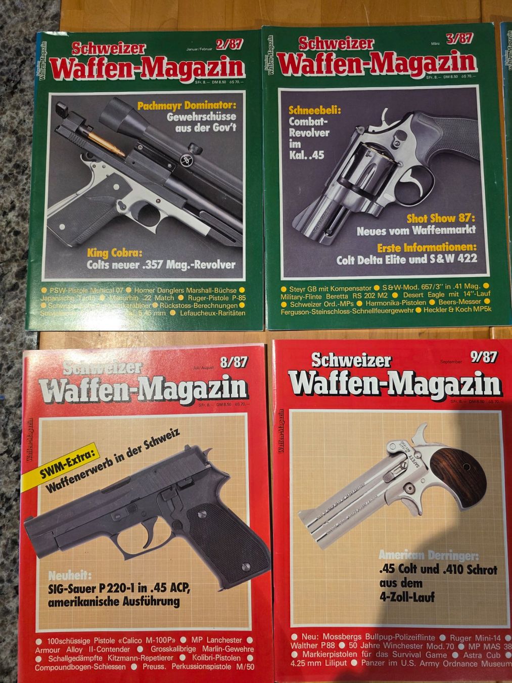 Riviste & Magazine: Set. Waffen- Magazine > Januar - Dezember 1987 – Usato da Obermumpf venduto da oiskypoisky 3
