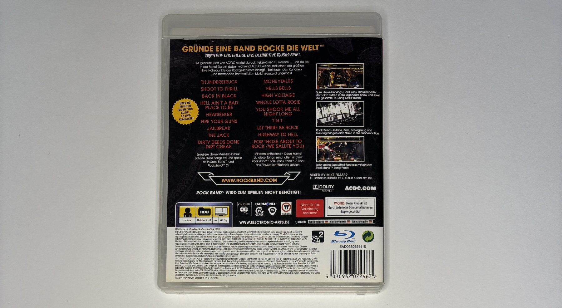 Giochi: PS3 - AC/DC Live: Rock Band – Usato da Allschwil venduto da Bullach 2