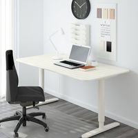 Verstellbarer Schreibtisch, Top Zustand, Bekannt IKEA