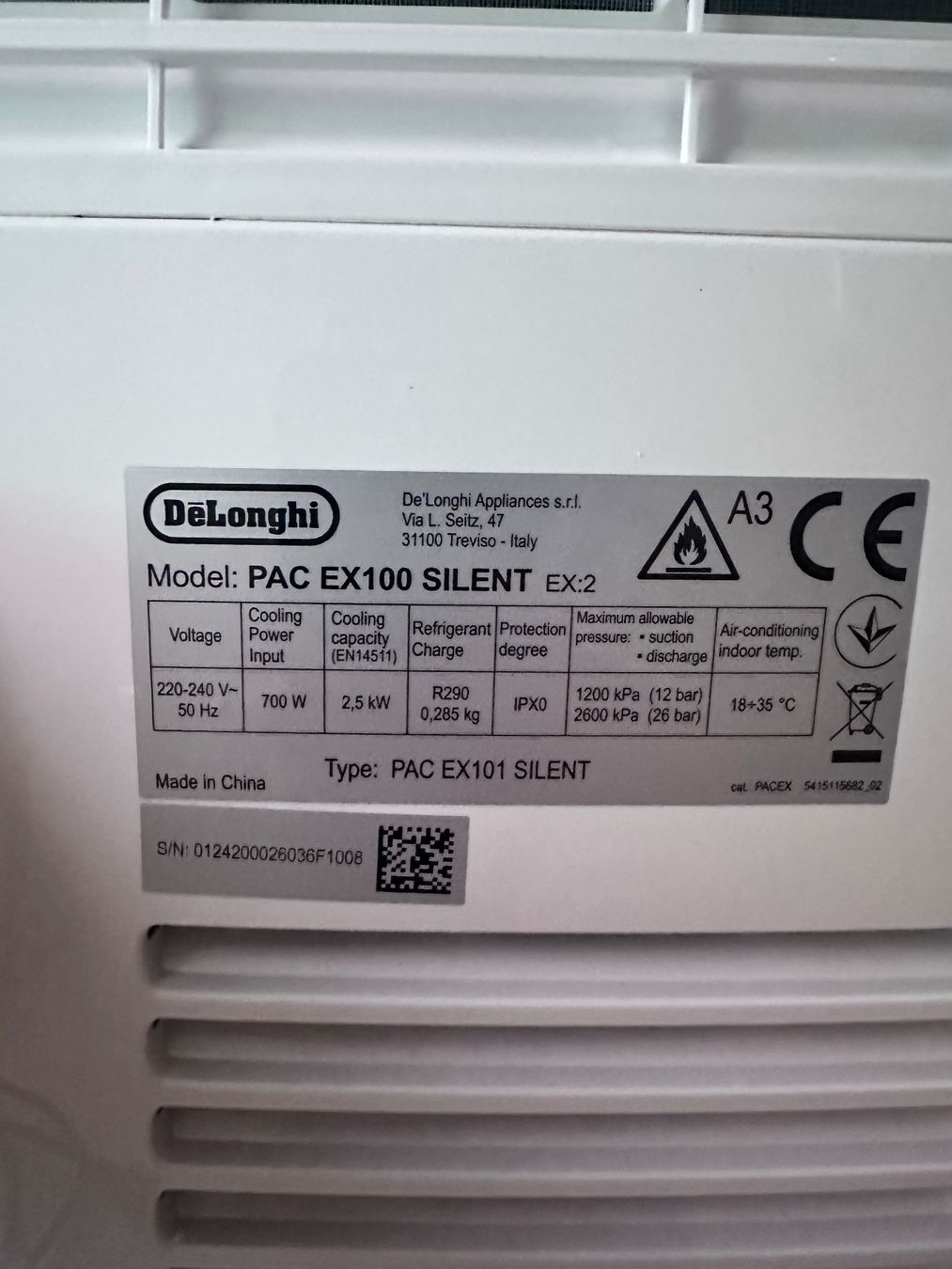 De'Longhi Klimageräte: De'Longhi Pinguino 100 Silent – Neu (gemäss Beschreibung) aus Zürich von Emox 2