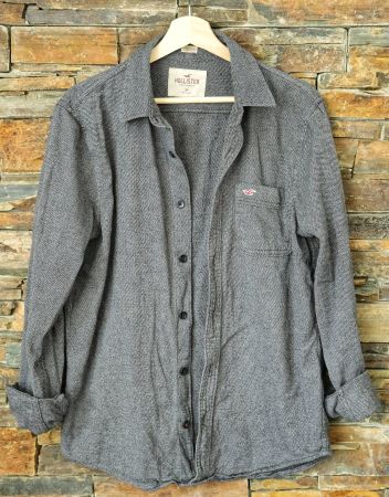 Hemd HOLLISTER Gr. M Stretch Herren