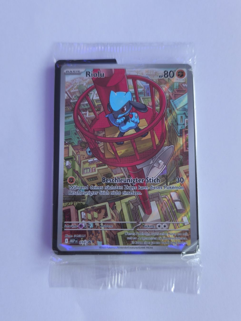 Pokémon Carte collezionabili: Riolu Promo Sealed – Nuovo e nell'imballaggio originale da Frauenfeld venduto da Odanos