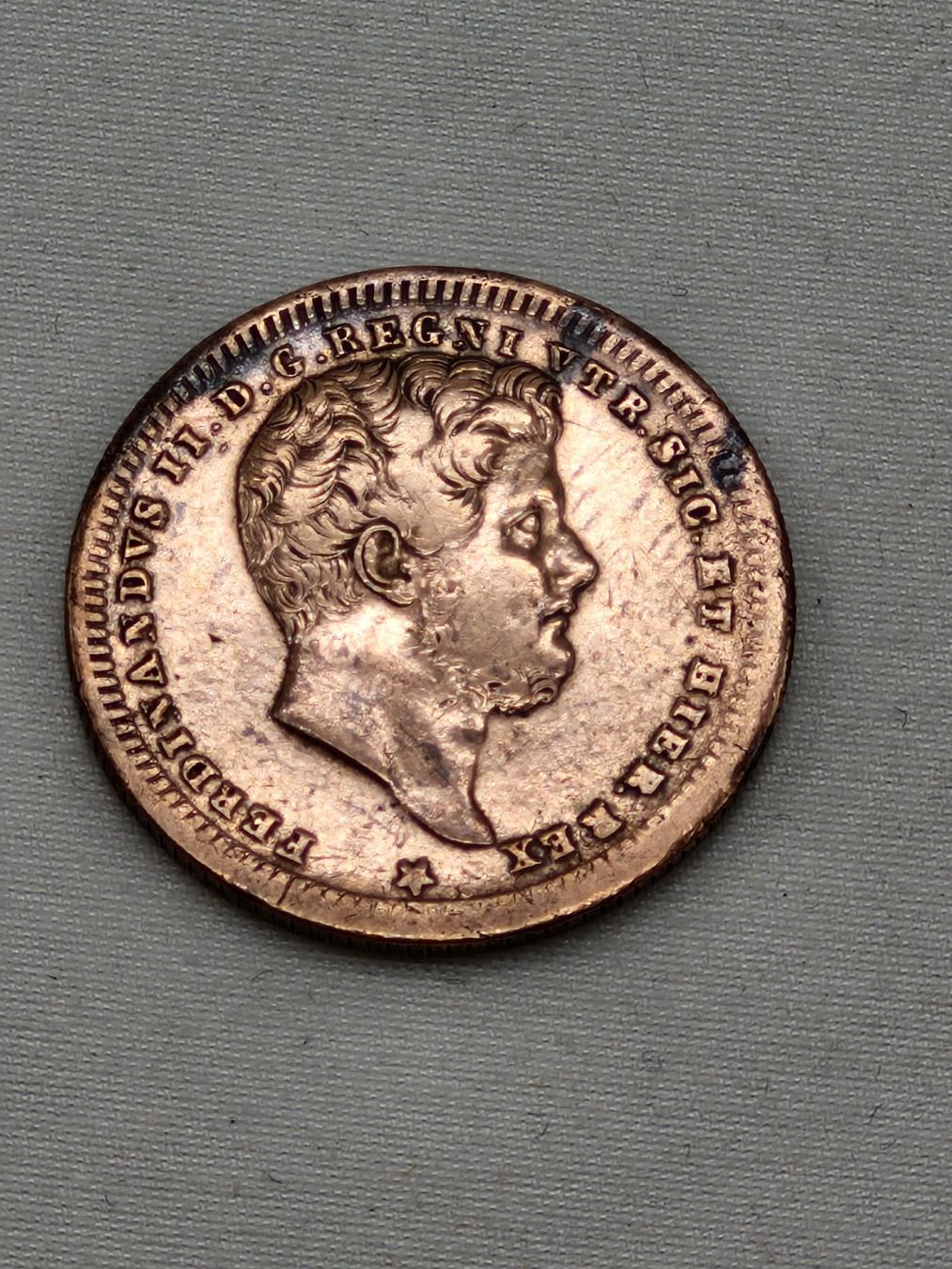 Tutti le monete: ROYAUME DES DEUX SICILES / 2 TORNESI / 1843 – Usato da Bulle venduto da italicum