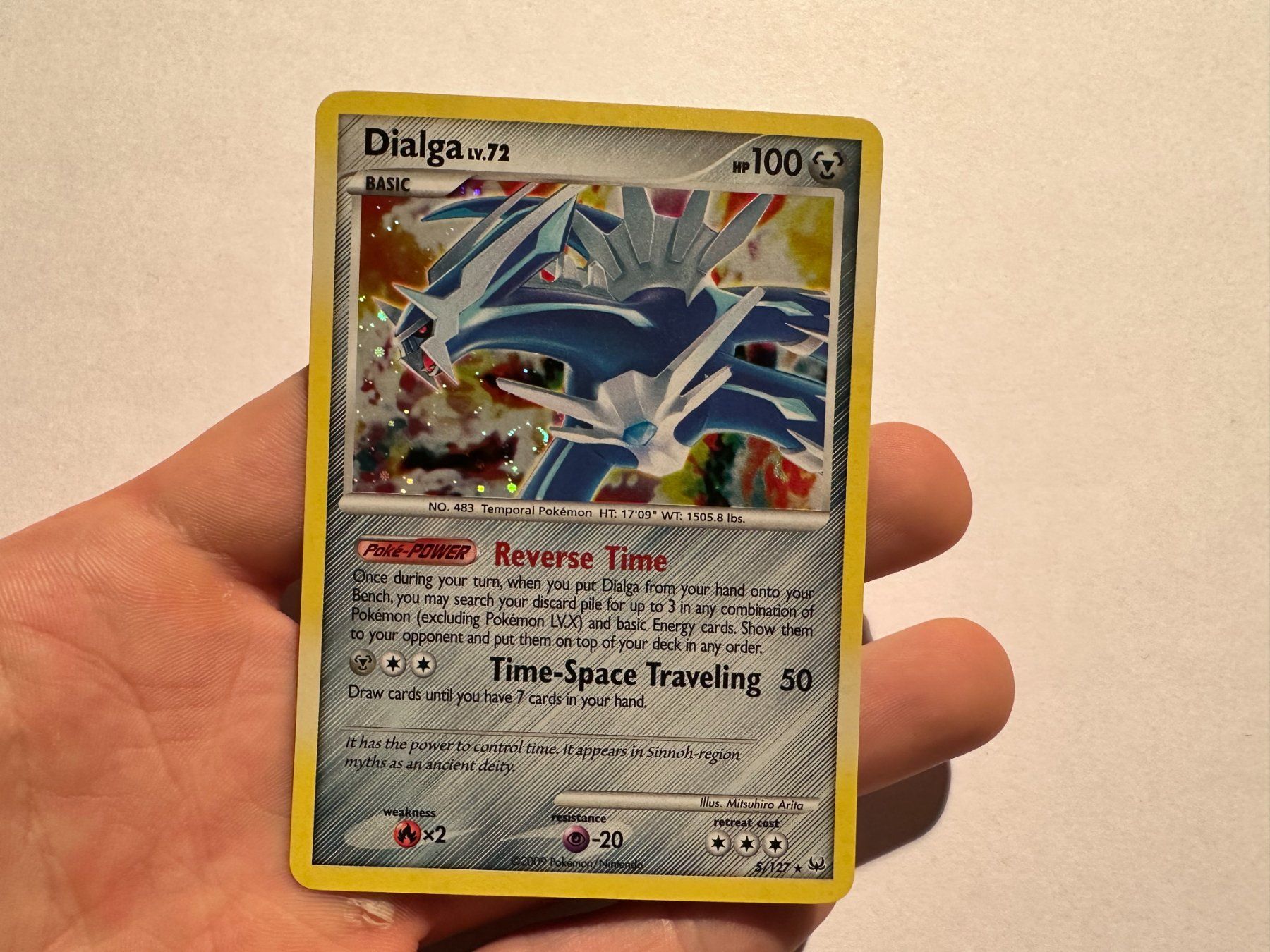 Pokémon Sammelbilder & Trading cards: Dialga holo Platinum Base EN – Gebraucht aus Hagendorn von Pokecollectorch 4