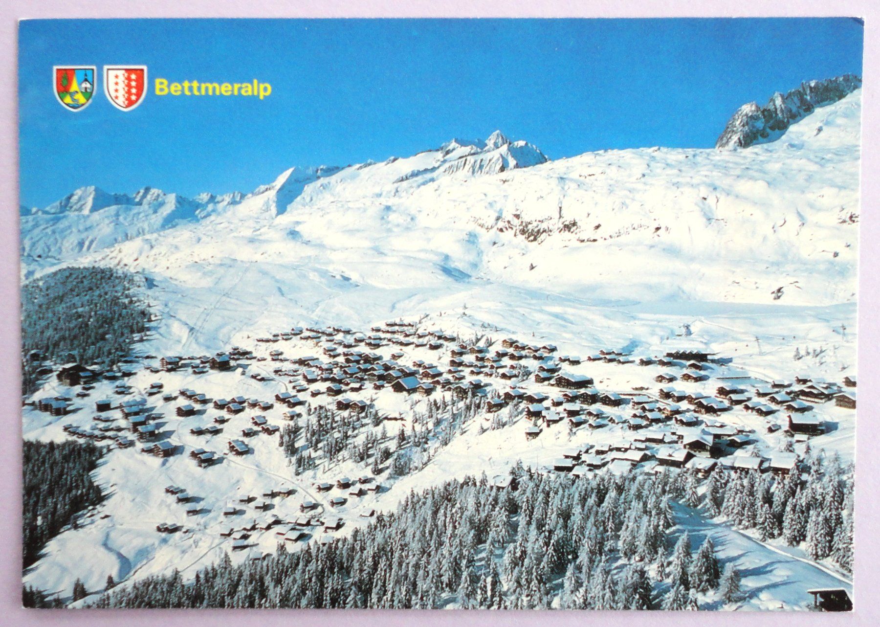 Cartoline postali: Bettmeralp 1938 m – Usato da Fétigny venduto da Billy2miny