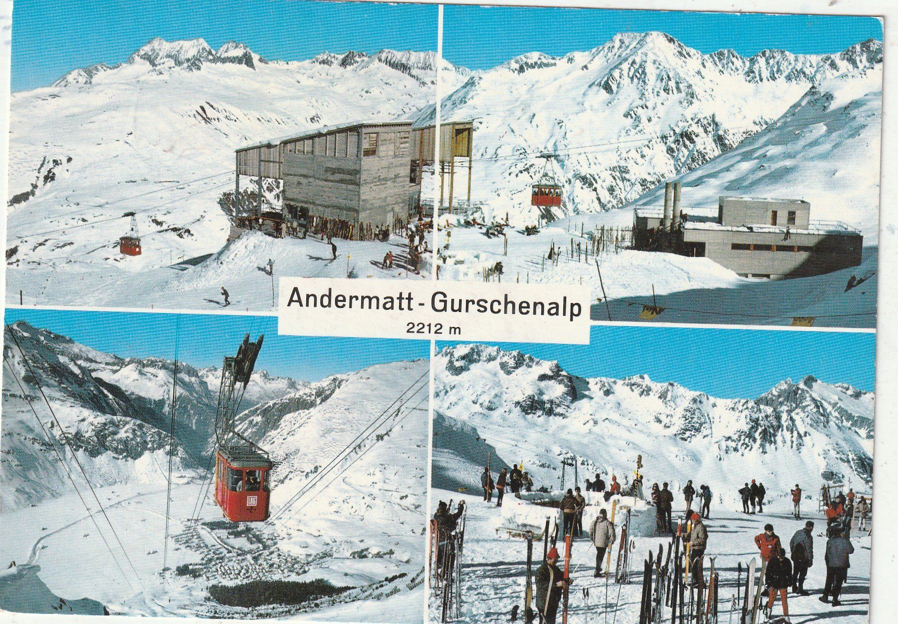 Ansichtskarten: Andermatt MBK Winter – Gebraucht aus Lumbrein von made02