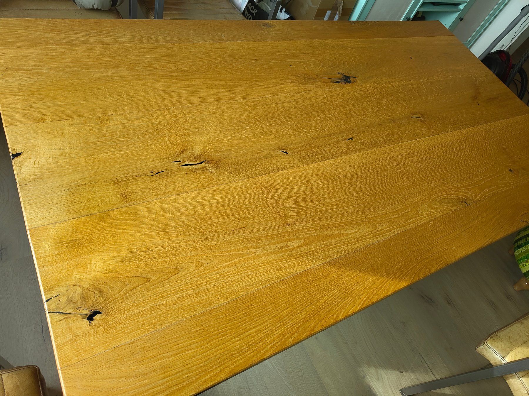 Tables: Esstisch Eiche Metallfuss 170 x 95 cm – D'occasion à Zürich par raf_bx9z 3